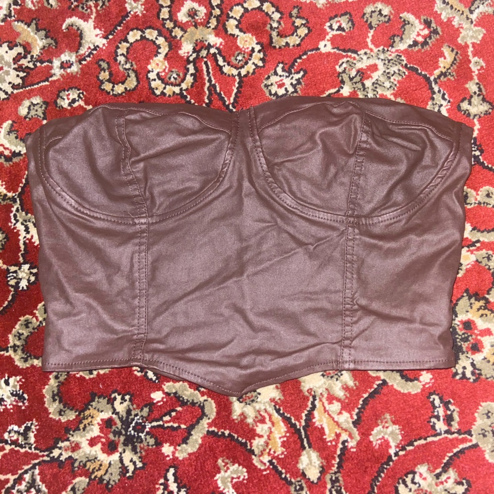 Forever 21| Feaux Leather Bandeau